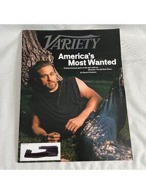 Variety Magazine Featuring Charlie Hunnam "Americas Most Wanted" Cover & Story